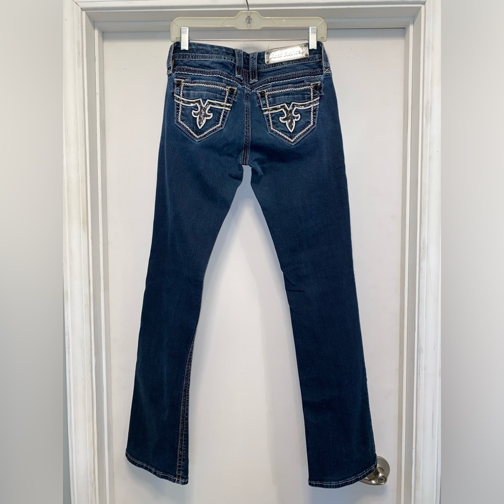 Rock Revival Jeans Jacklyn Easy Boot Women’s Size 26 - Picture 4 of 16